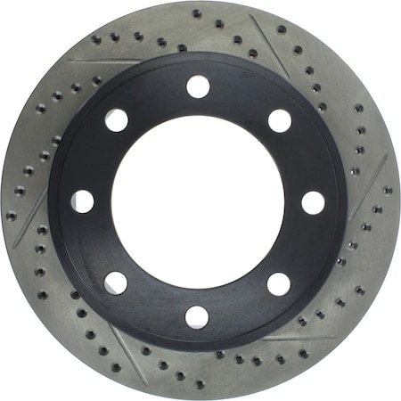 Centric Parts Sport Drilled/Slotted Brake Rotor, 127.65071L 127.65071L